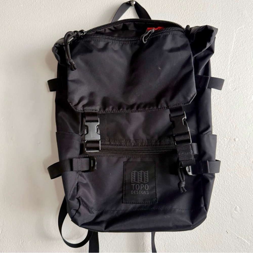 Topo Designs MINI Backpack in Black - Picture 2 of 4